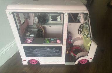 ::::Pink Pretend-Play Ice Cream/Food Truck:::