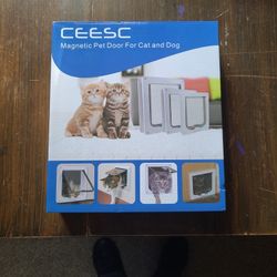 Magnetic And Lock Pet door for cats and dogs