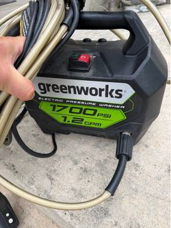 pressure washer 1700 psi