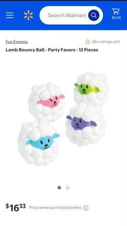 New, 5 dozens Lamb  bouncy ball