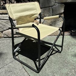 Canvas Folding Chairs Camping Fire pit (new)