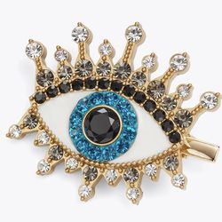 Kurt Geiger London Crystal Evil Eye Leather Belt, New with Tag, XS/S