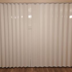 Brand New - PVC Double Accordion Door - make an offer