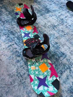 K2 151 cm snowboard/bindings/new wax-also sell snowboard gear