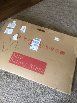 New Auto Glass just got it..never been used