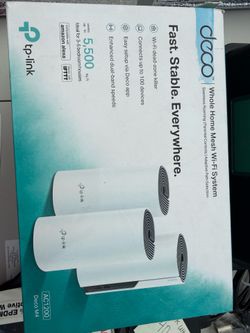 Deco whole home mesh WiFi tp-link