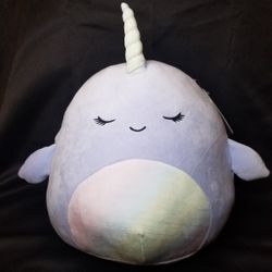Squishmallow Naomi | Narwhal | 11" | Kellytoy