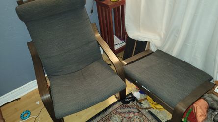 Ikea Chair And Ottoman