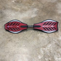 Razor Ripstik dlx Red With Aluminum Torsion Bar