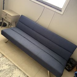 Great Blue Futon 