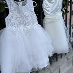 Beautiful  girls  dresses size 4, each $10 