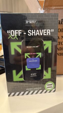 B-Way Off-Shaver Cordless Double Foil Shaver