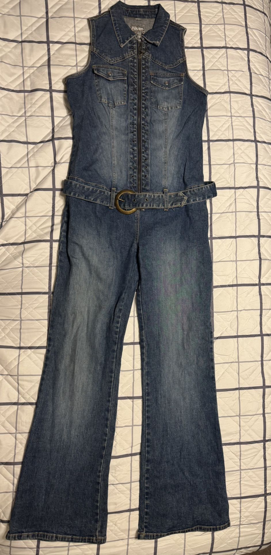 Jean Bell bottom Jumper