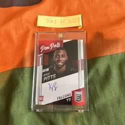 Kyle Pitts Autograph