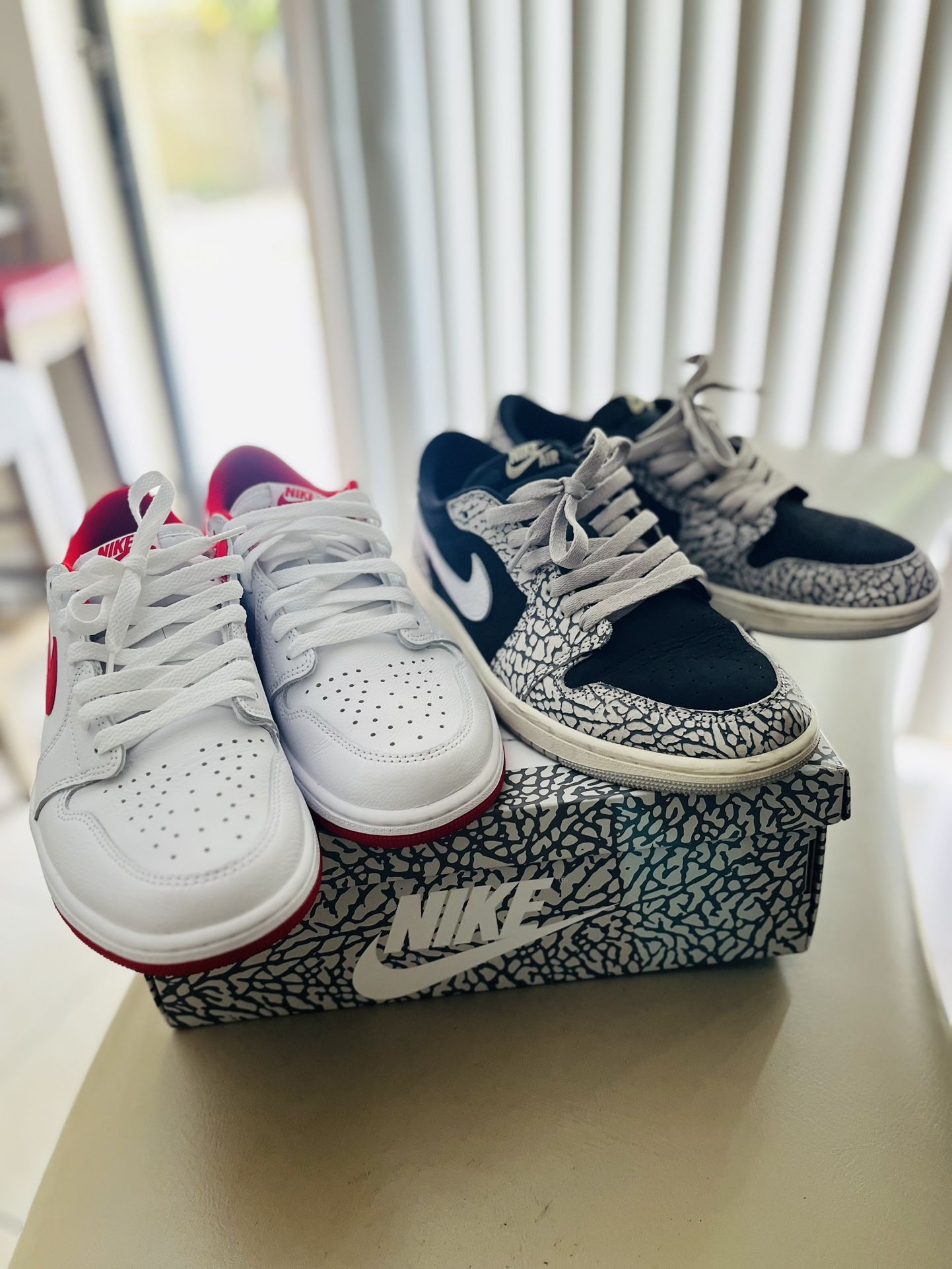 Take Both For $100 Jordan 1 Low Size 9