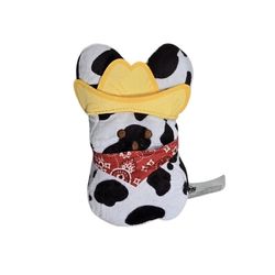 Peeps Farmhouse Cowboy Bunny Plush 5½" Stuffed Animal Toy 2025 New w/o Tag