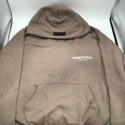 Essential Hoodie Taupe 