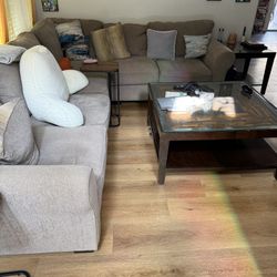 Couch, Coffee Table And End Table