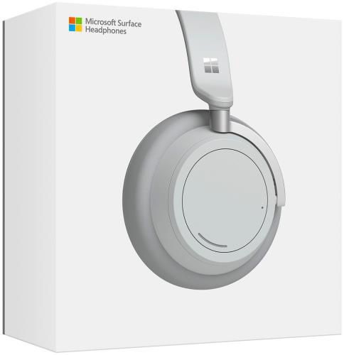 Microsoft - Surface Headphones - Wireless Noise Canceling Over-the-Ear with Cortana - Light Gray