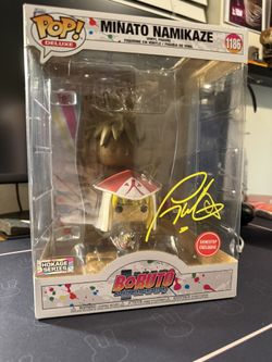 Minato Hokage naruto funko pop (signed)