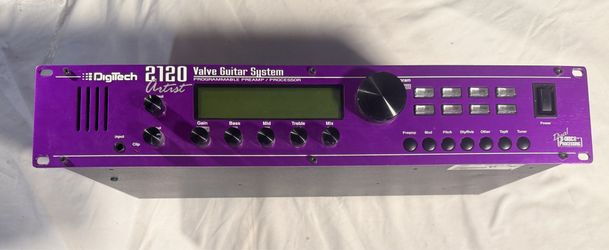 Digitech 2120 Tube Valve Guitar Effects Rack