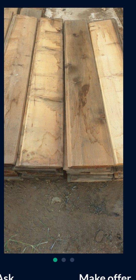 Wood Fence  About 25-30 Pices Four Feet Tall
