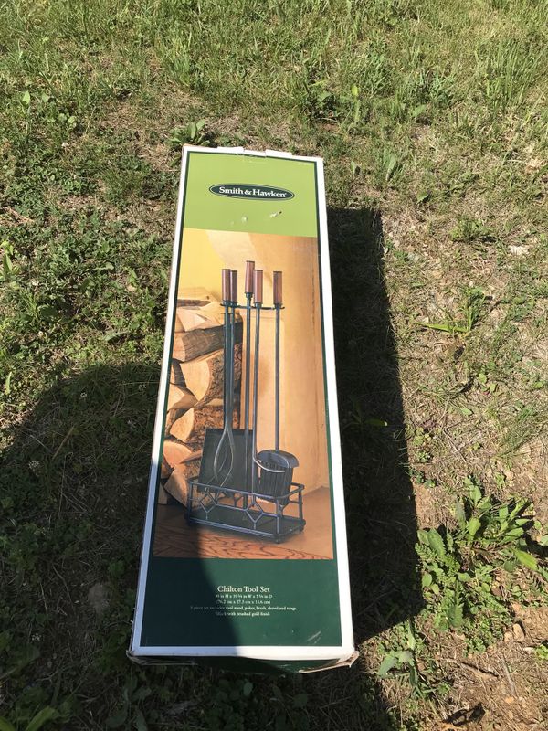Smith And Hawken Fireplace Tool Set New In Box For Smith And Hawken Fireplace Tool Set New In Box