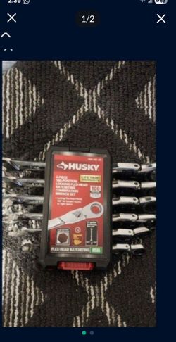 Husky
Flex Ratcheting MM Combination Wrench Set (7-Piece)