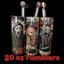 Halloween Tumblers