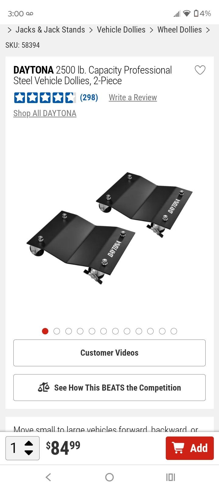 Wheel Dollies