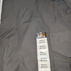 NWT 5.11 Tactical 40x32  And UA Notre Dame Jersey