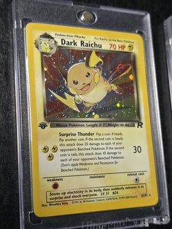 Dark Raichu 83/82 Team Rocket 1st Edition (Holofoil)