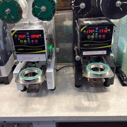 Boba sealing Machines 2 For 900 (NOT NSF)