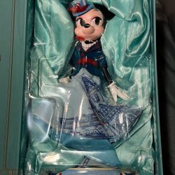 DISNEY STORE MAIN STREET MINNIE MOUSE DOLL LE 3500