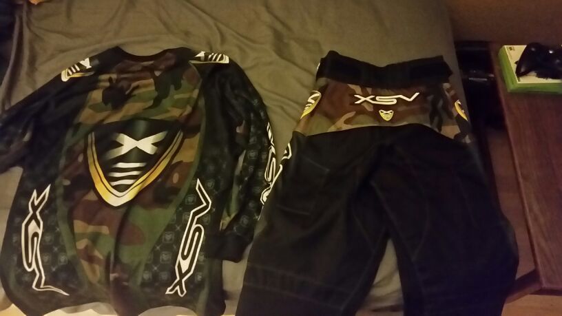 Xsv paintball uniform