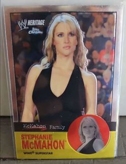 2007 Topps Chrome WWE Stephanie McMahon