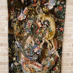 Persian Handmade Wall Rug 