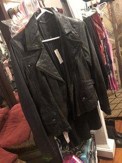 Leather jacket