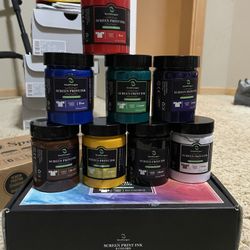 Small Tounge Screen printing ink