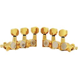 Gold Guitar Tuning Pegs/machine Heads 3x3 