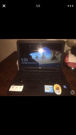 Hp laptop 15 inch screen