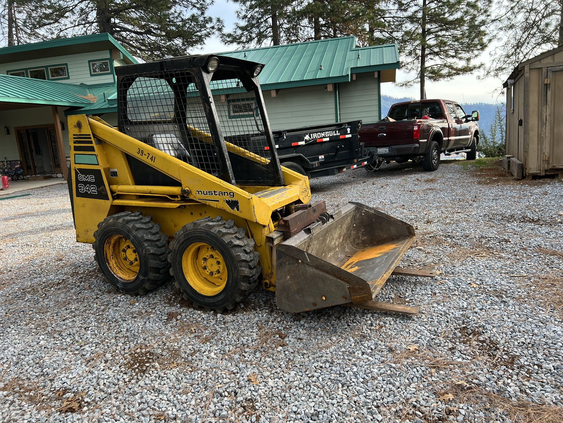 Mustang OMC 342 Skid Steer Loader