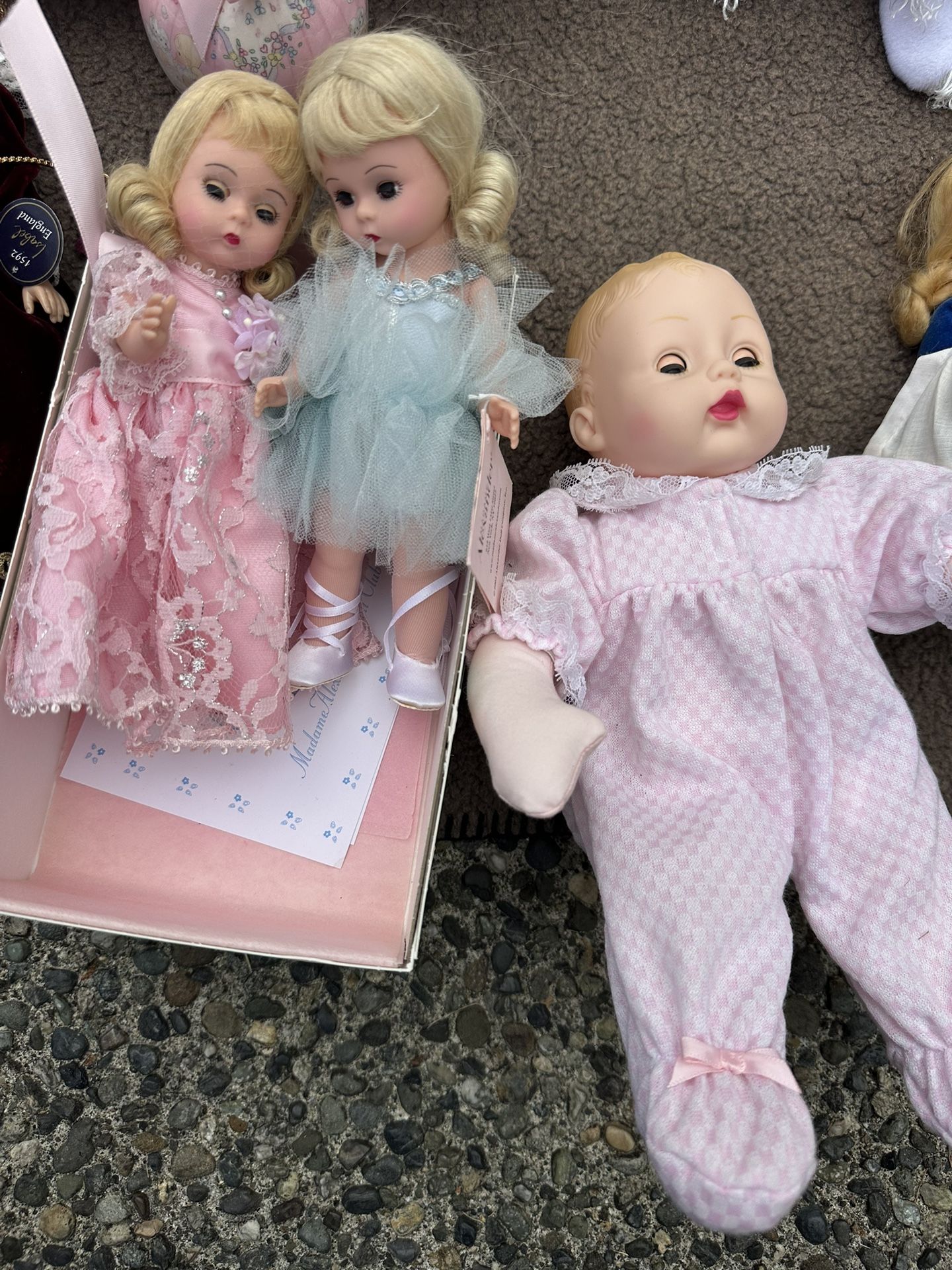 3 Madame Alexander Dolls New In Box With Tags