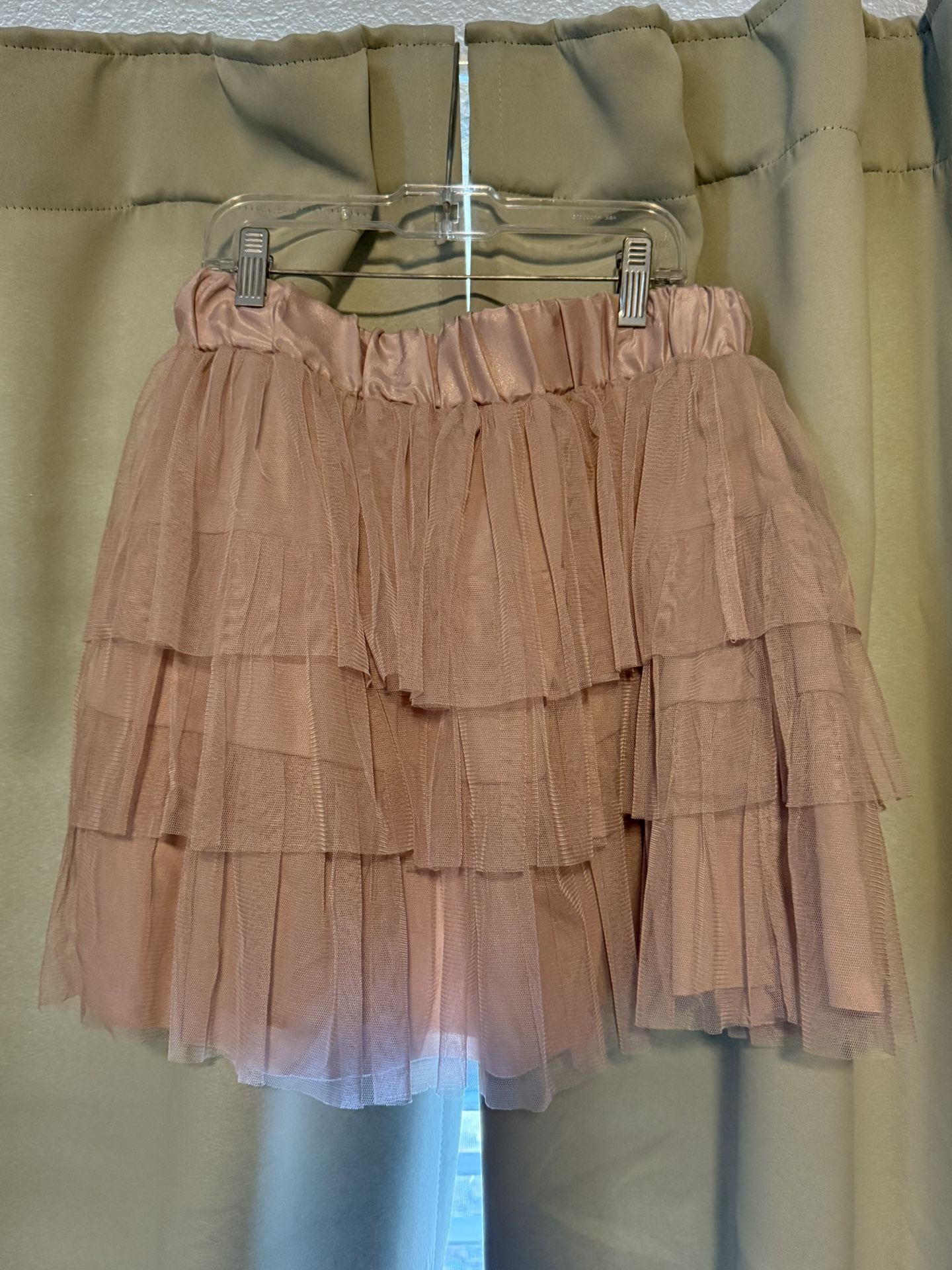 Skirt With Tulle Layers