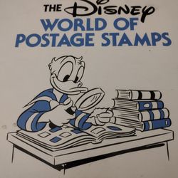 The Disney World Of Postage Stamps From 1980 +