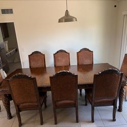 Dining Room Table And Chairs
