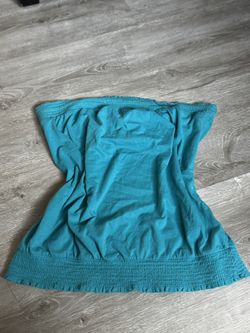 Turquoise Tube Top