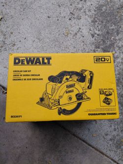 20v Dewalt Circular Saw Kit 6-1/2"