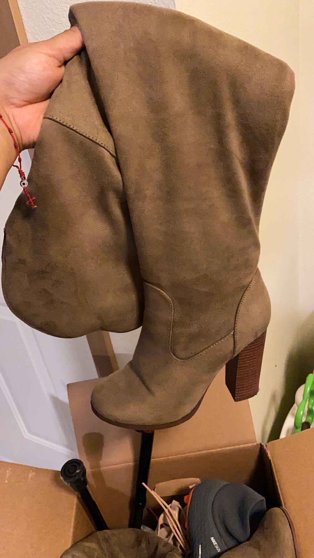 Thigh high boots