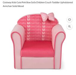 Pink sofa for kids